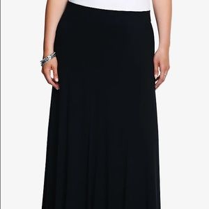 Plus Maxi Skirt